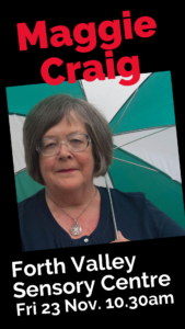 Maggie Craig Book Week Scotland author event
