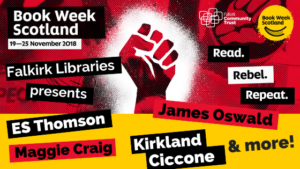 Book Week Scotland author events in Falkirk Libraries